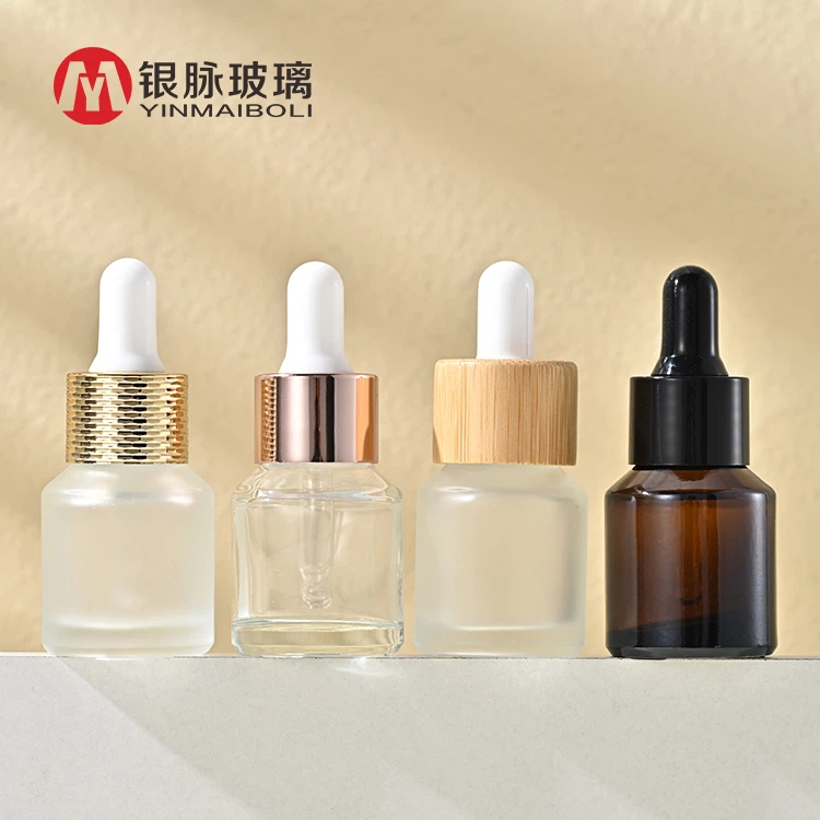 زجاجة مصل الزجاج المصنوعة